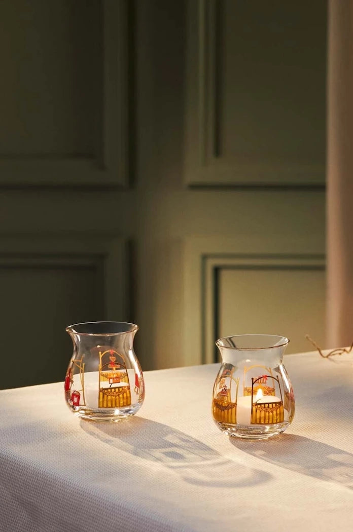 Декоративен свещник Holmegaard Christmas Tea Light (2 броя)