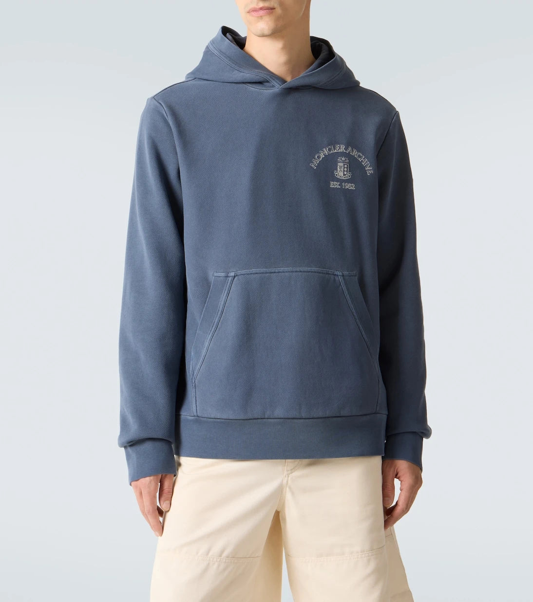 Moncler - Logo cotton hoodie