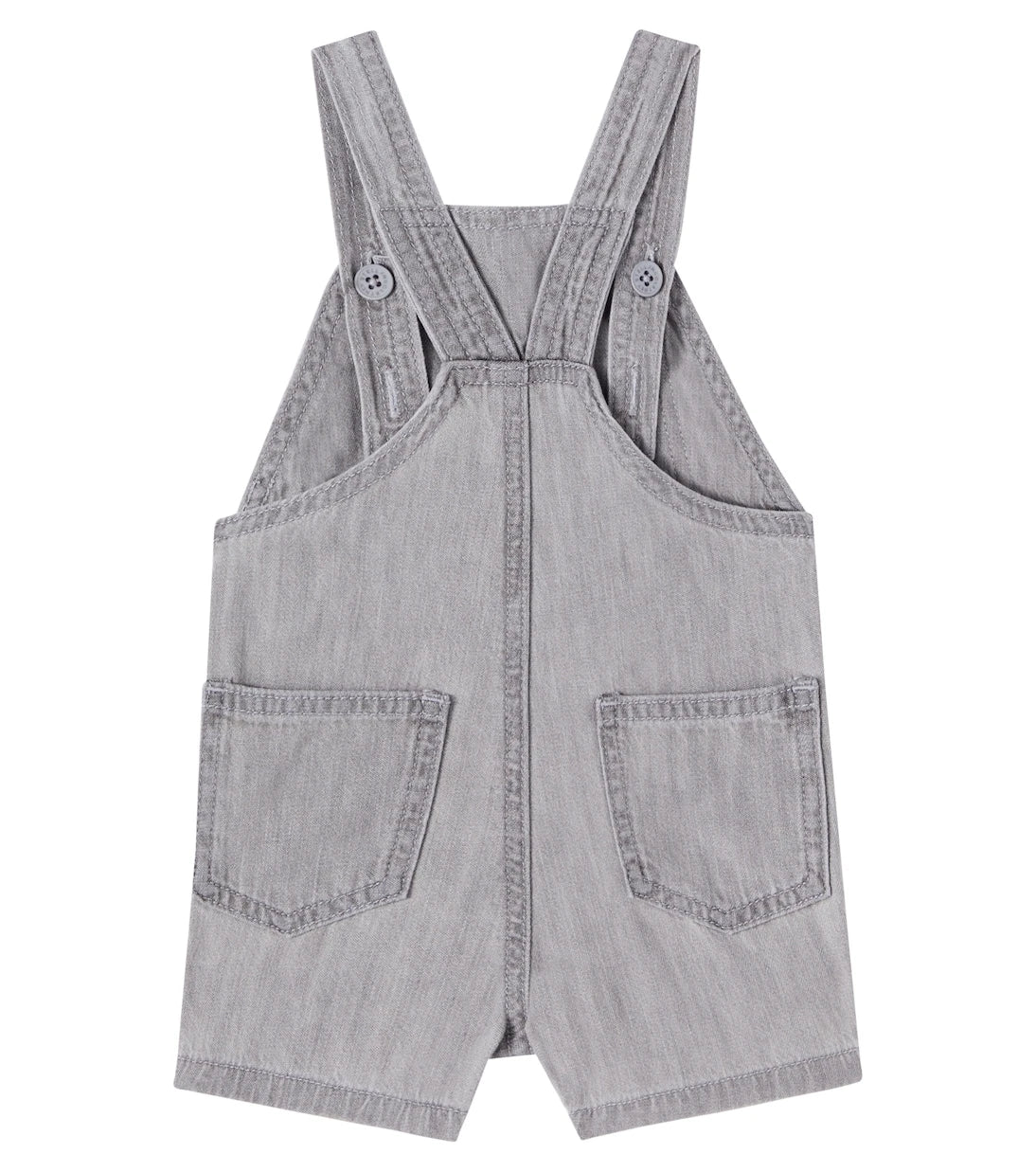Stella McCartney Kids - Baby appliqué denim overalls