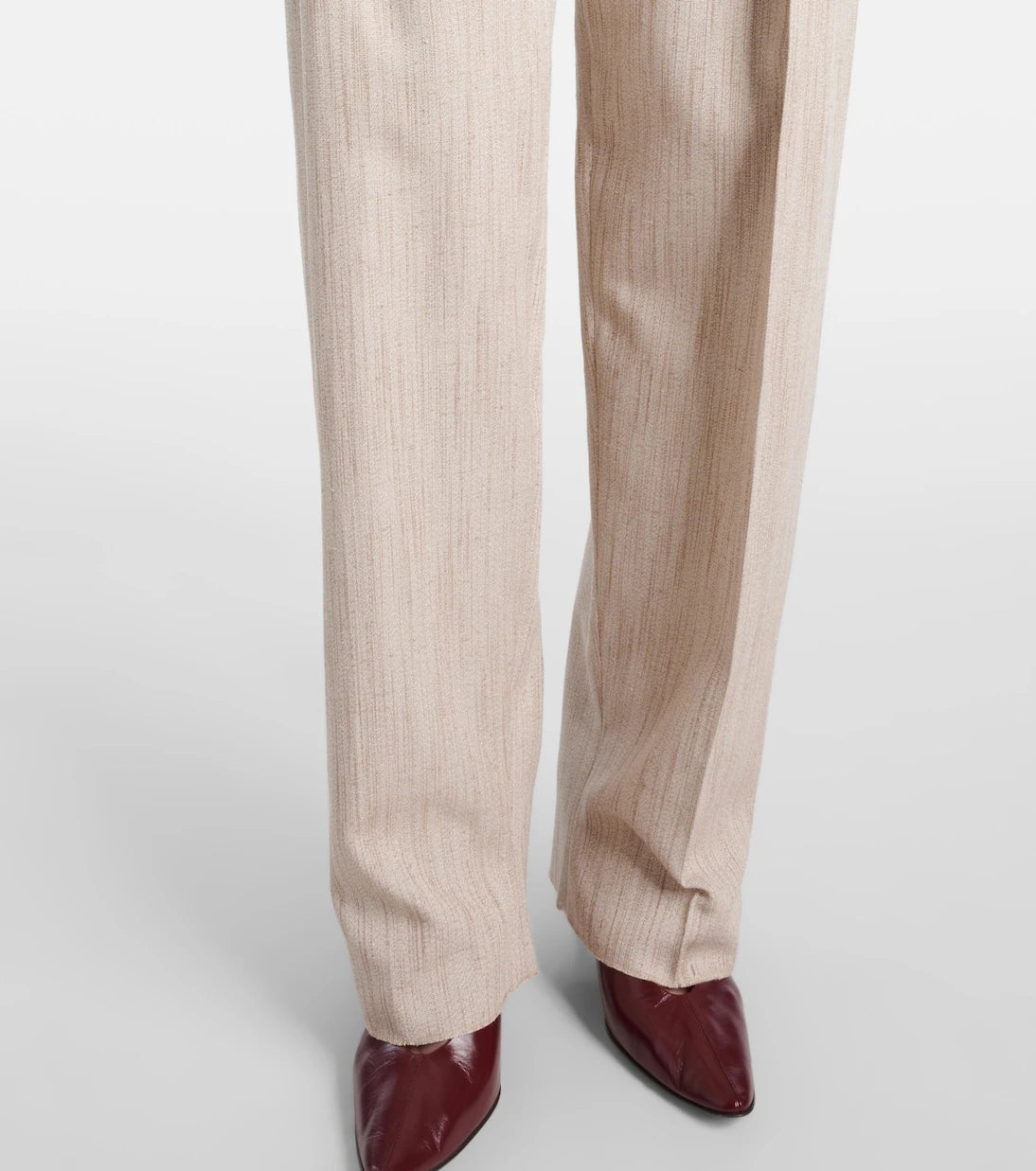 Bottega Veneta - High-rise tapered pants