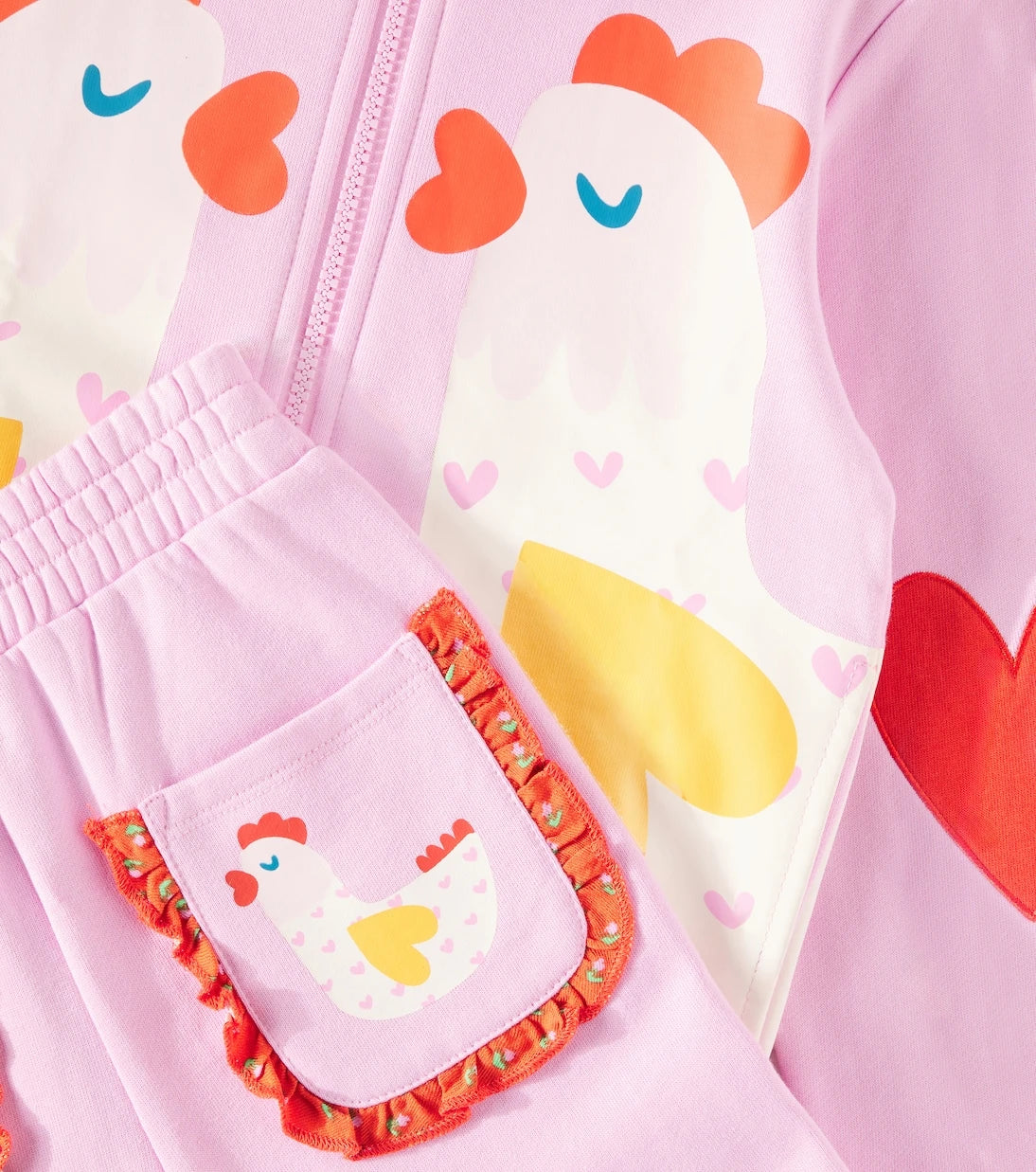 Stella McCartney Kids - Printed cotton fleece tracksuit
