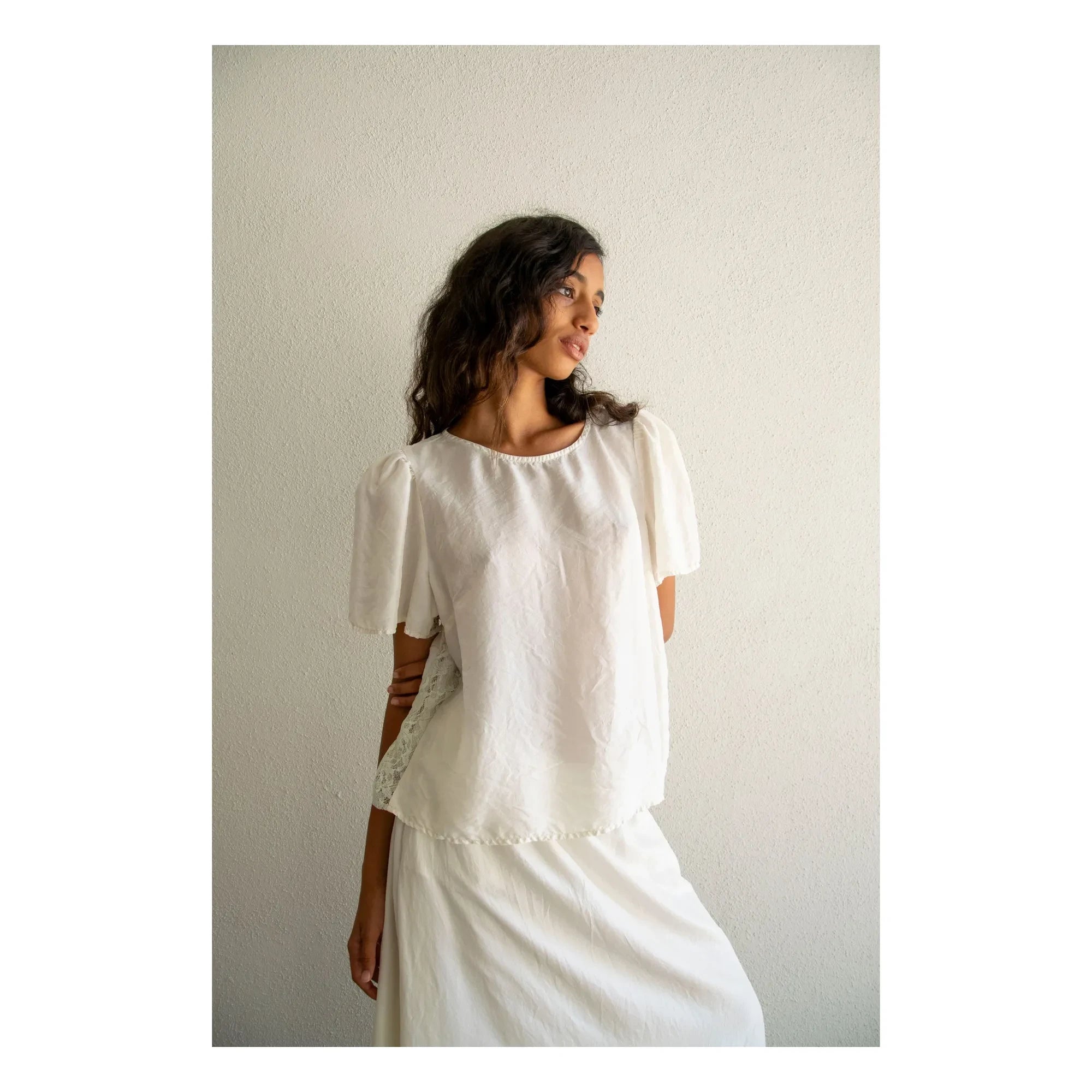 THEAVANT - Top La Fille Dentelle | White