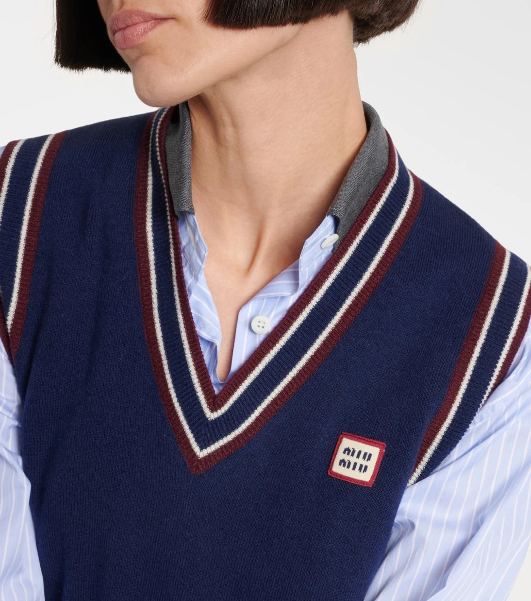 Miu Miu - Wool and cashmere sweater vest