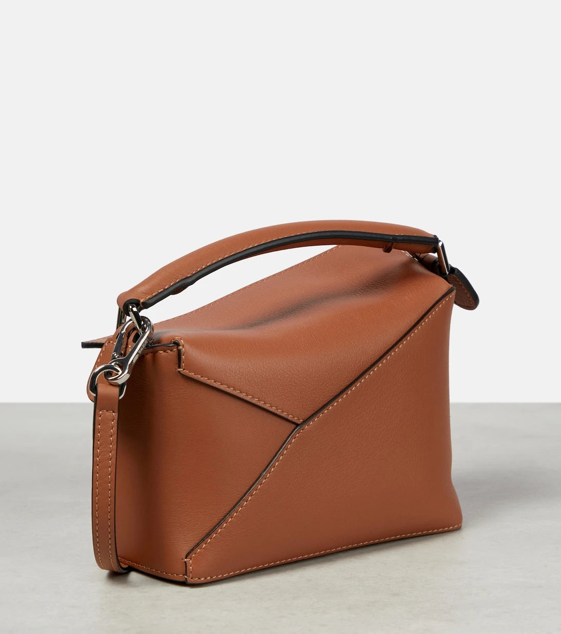 Loewe - Puzzle Edge Mini leather tote bag