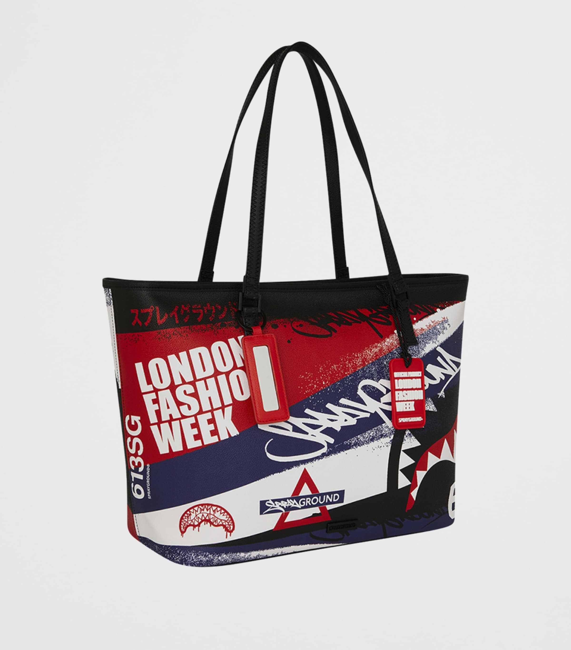 Sprayground x London Fashion Week Runway Ready Tote Bag