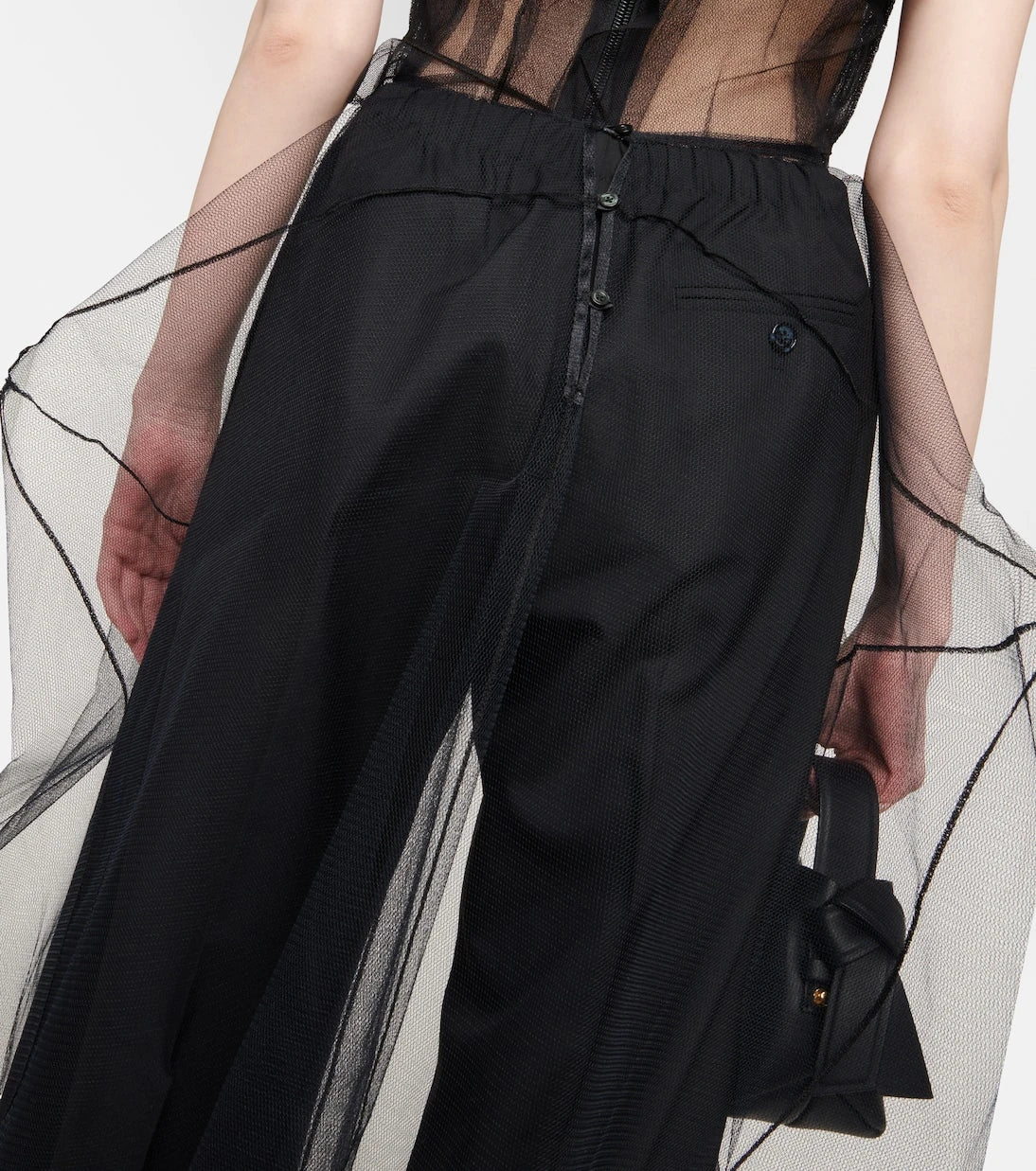 Acne Studios - Mesh maxi skirt