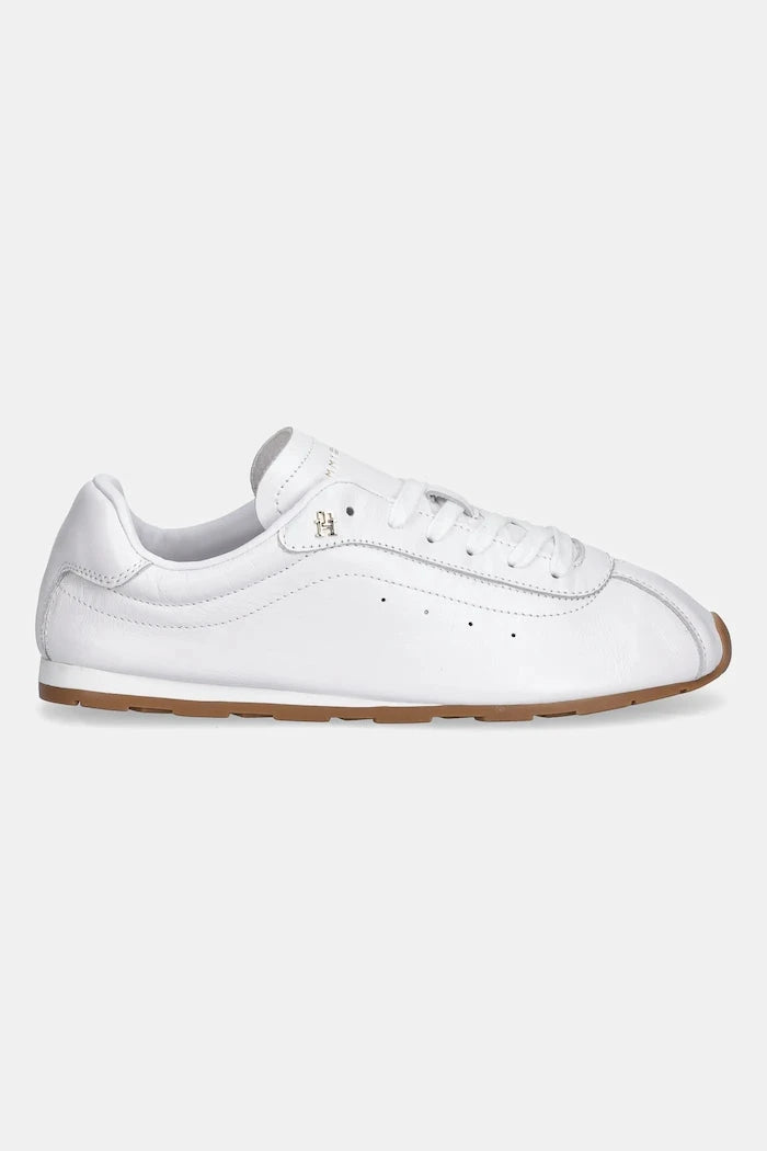 Кожени маратонки Tommy Hilfiger TH LOW PROFILE RUNNER