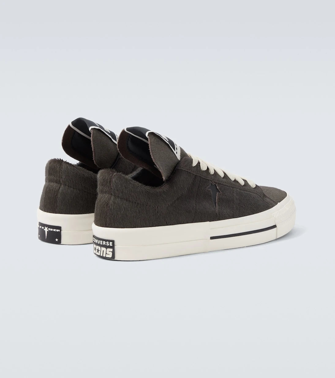 Rick Owens - x Converse calf hair sneakers