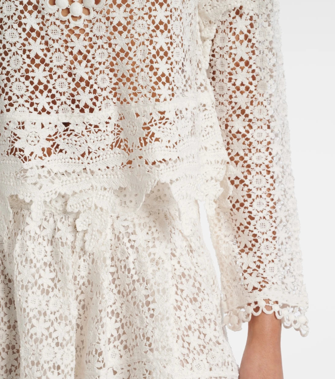 Isabel Marant - Hyliana cotton lace top