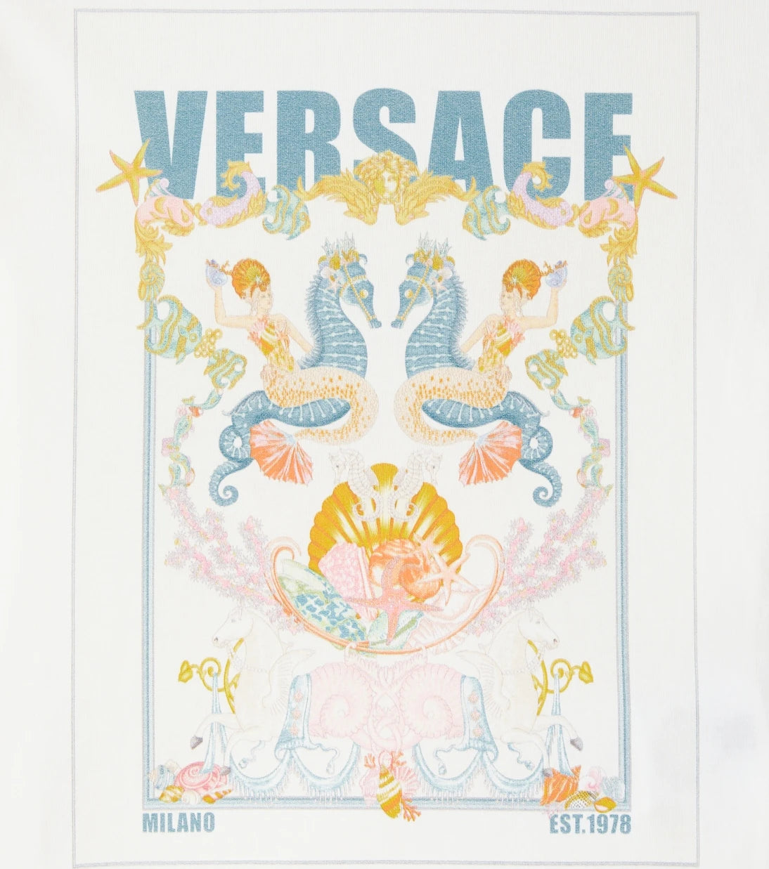Versace Kids - Printed cotton jersey T-shirt