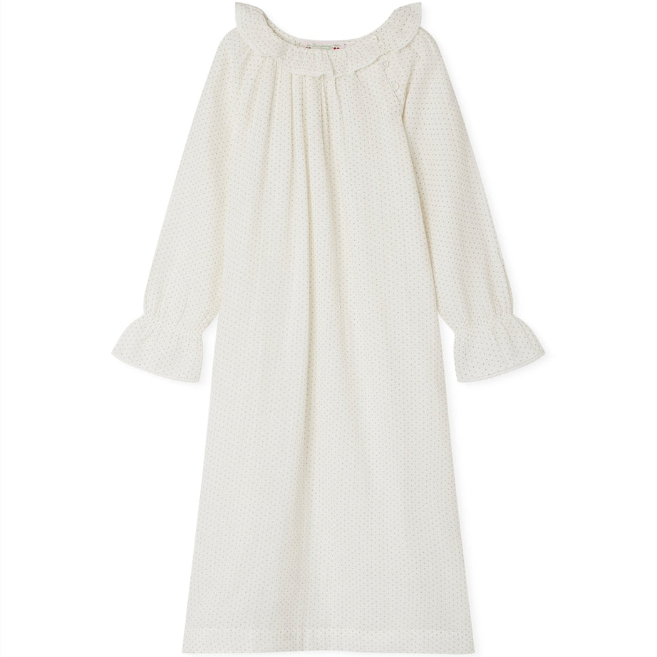 Cotton Spot Night Dress (4-8 Years)