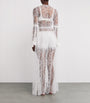 TORLOWEI White Lace Marcella Robe