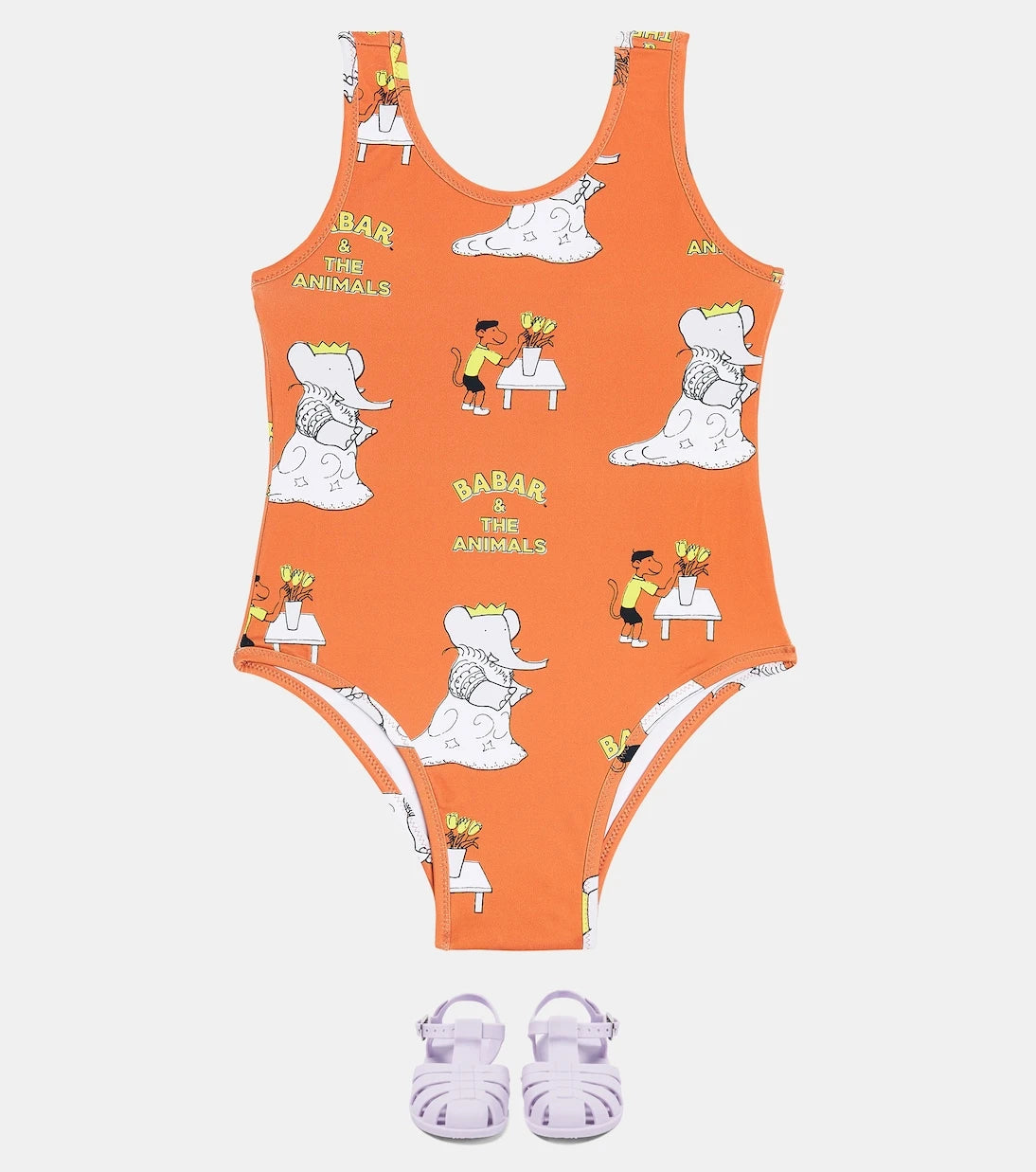 The Animals Observatory - Trout printed swimsuit