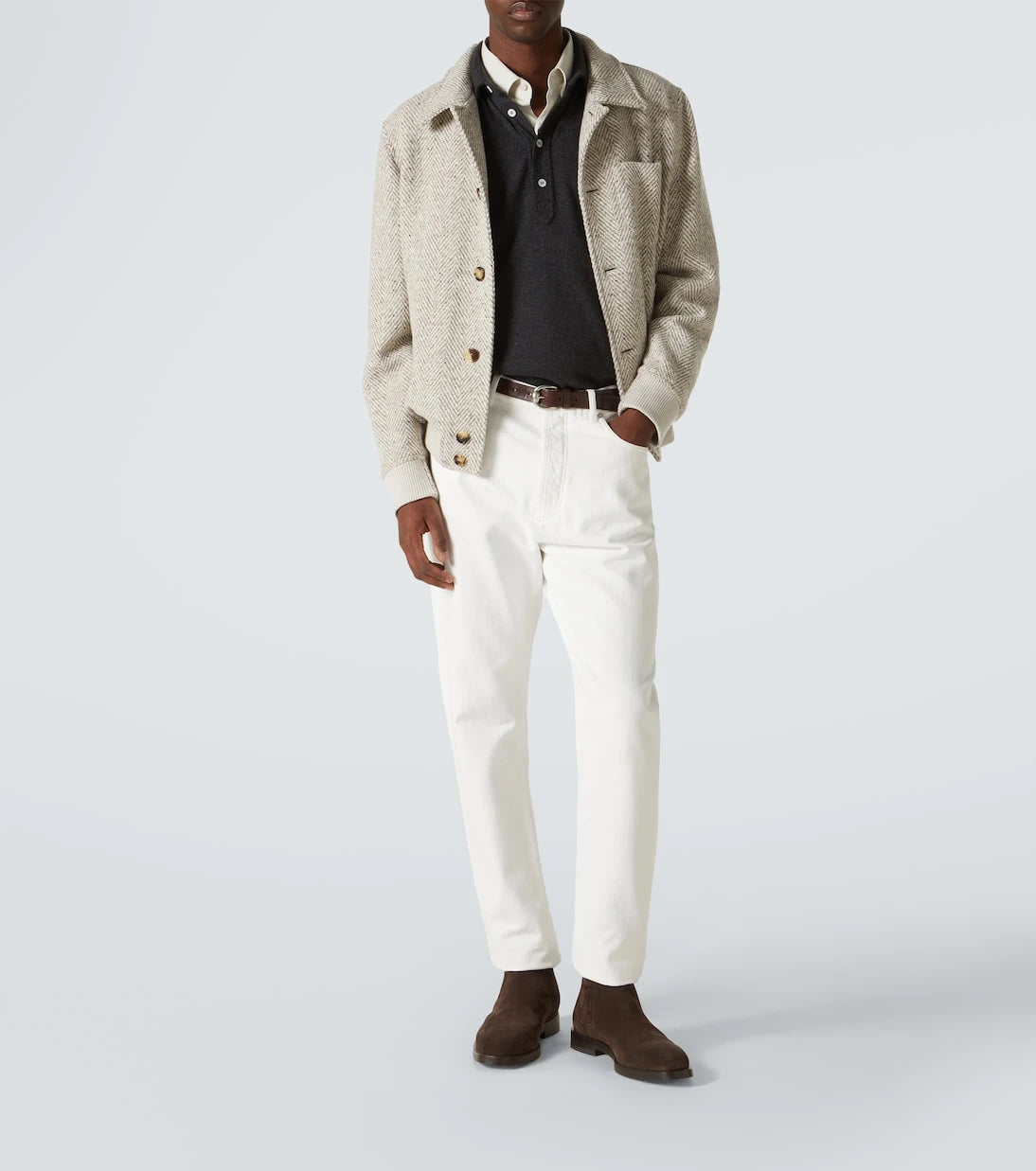 Brunello Cucinelli - Cashmere polo sweater