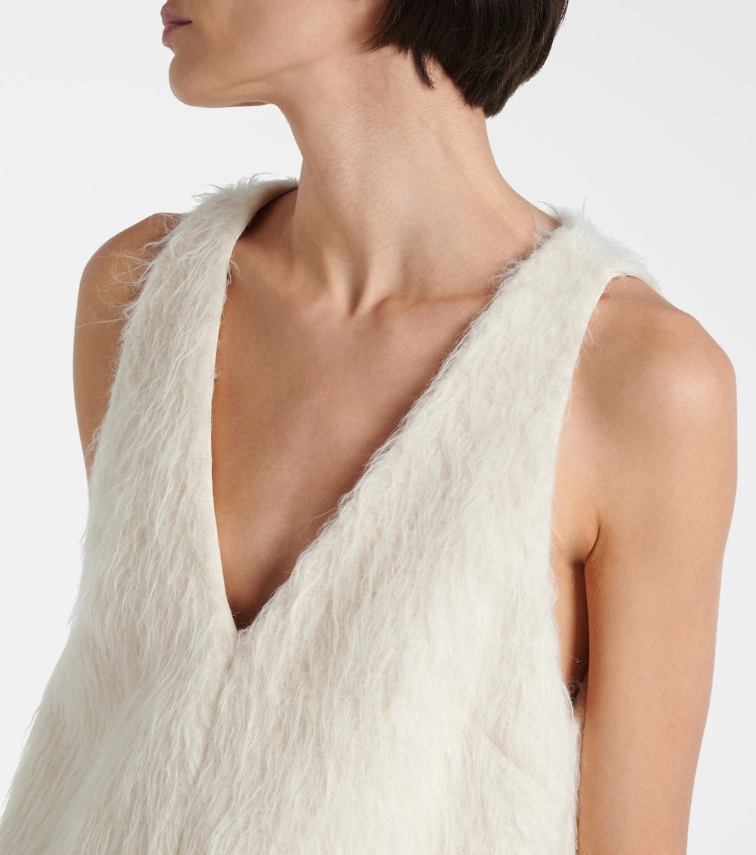 Brunello Cucinelli - Alpaca-blend minidress