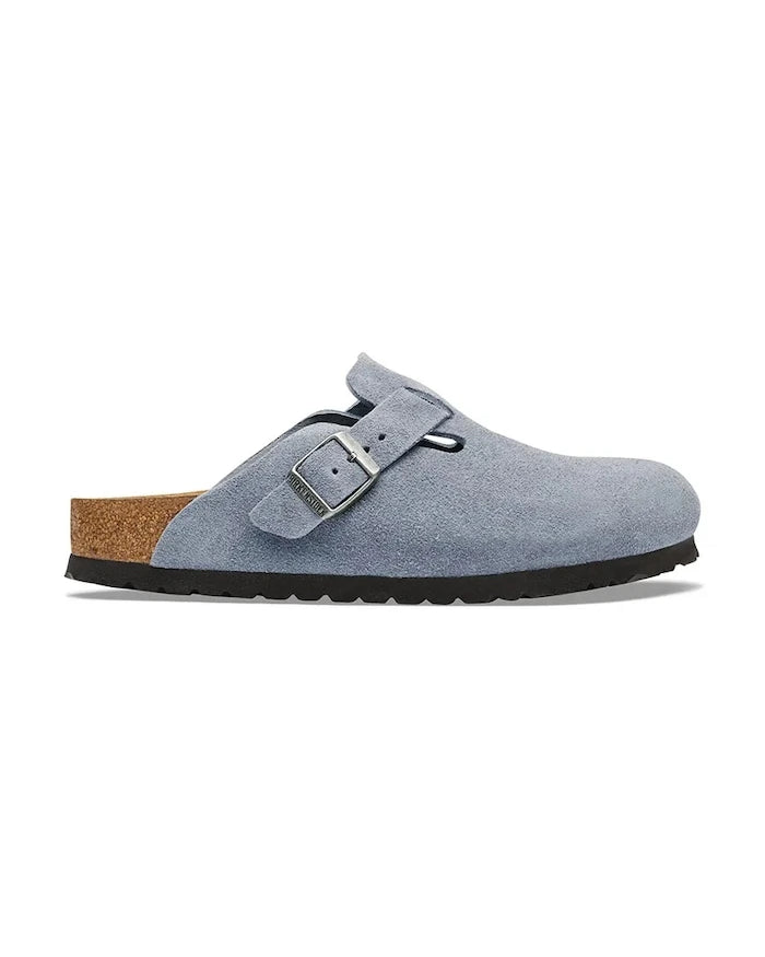 Birkenstock Boston Süet Deri Terlikler