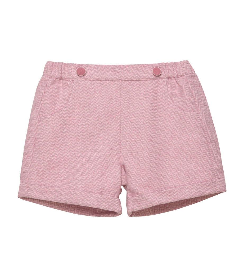 Georgina Herringbone Shorts (6-11 Years)