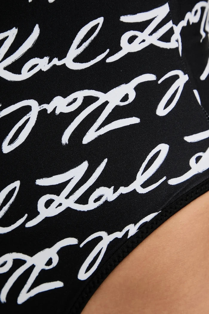 Цял бански Karl Lagerfeld KARL SIGNATURE