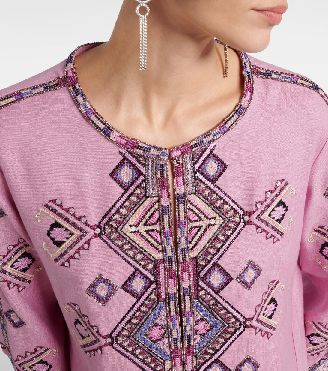 Isabel Marant - Zayana sequined silk minidress