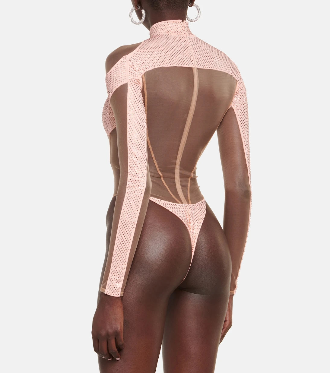 Mugler - Paneled bodysuit
