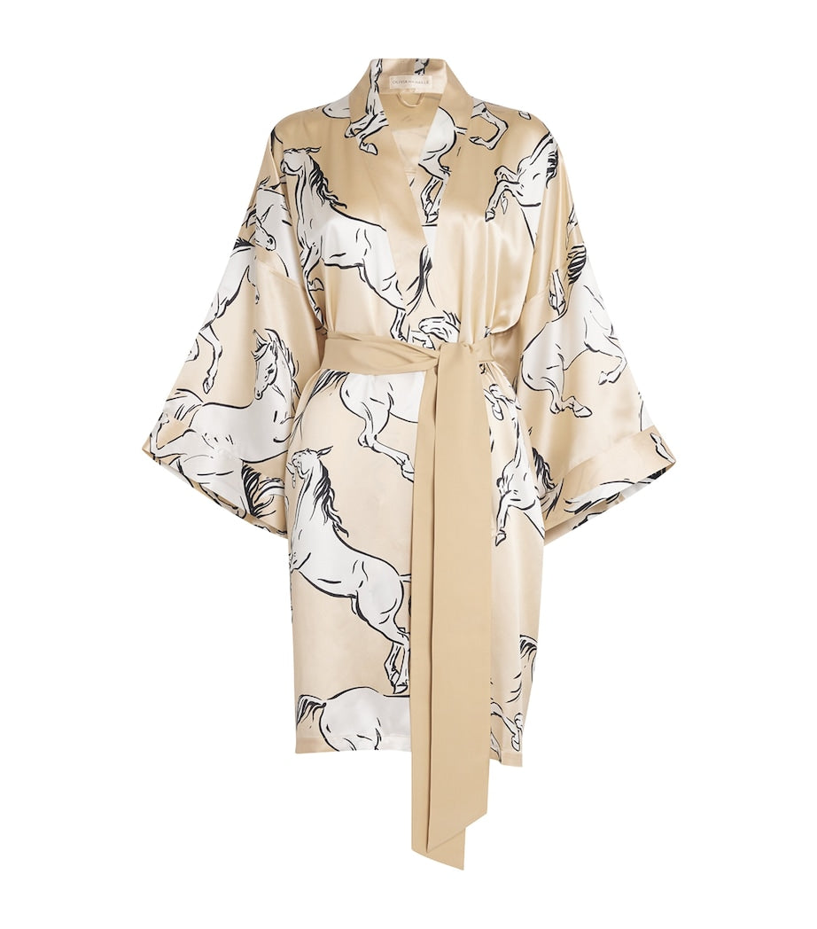 Gold Silk Mimi Clementine Robe