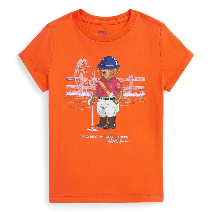 Детска памучна тениска Polo Ralph Lauren