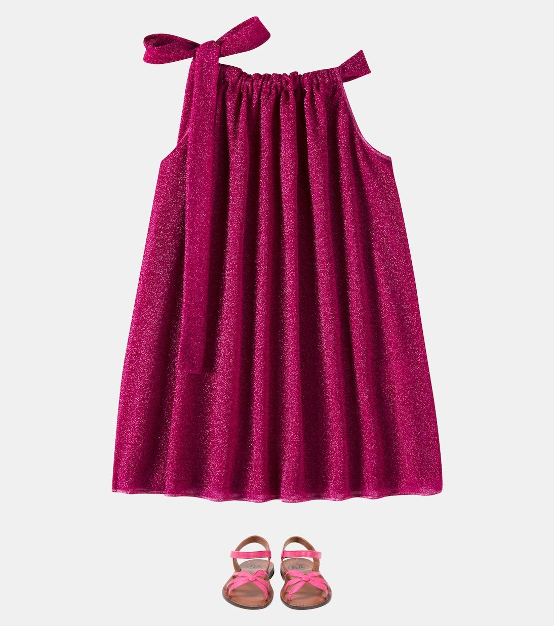 Oséree Kids - Lumière lamé dress