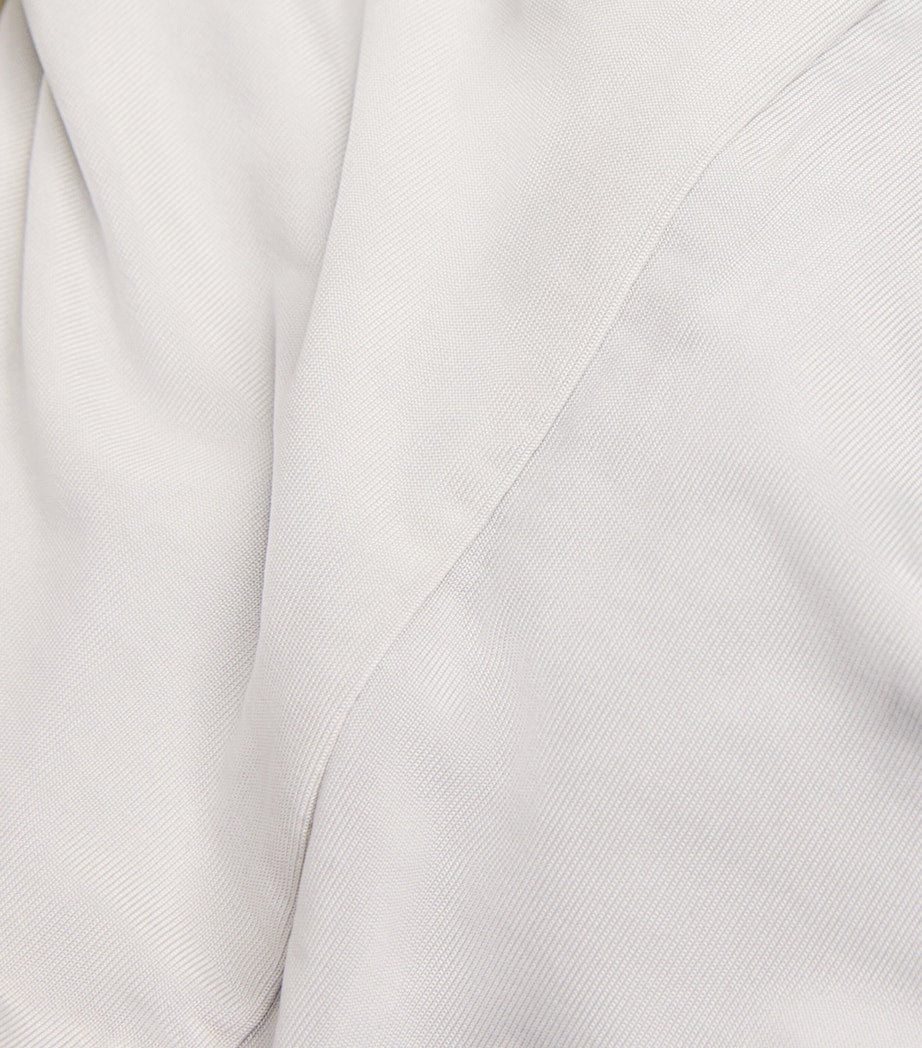 St. Agni Silver 90s V-Neck Top