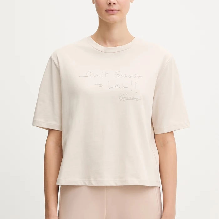 Памучна тениска Guess SOPHIE