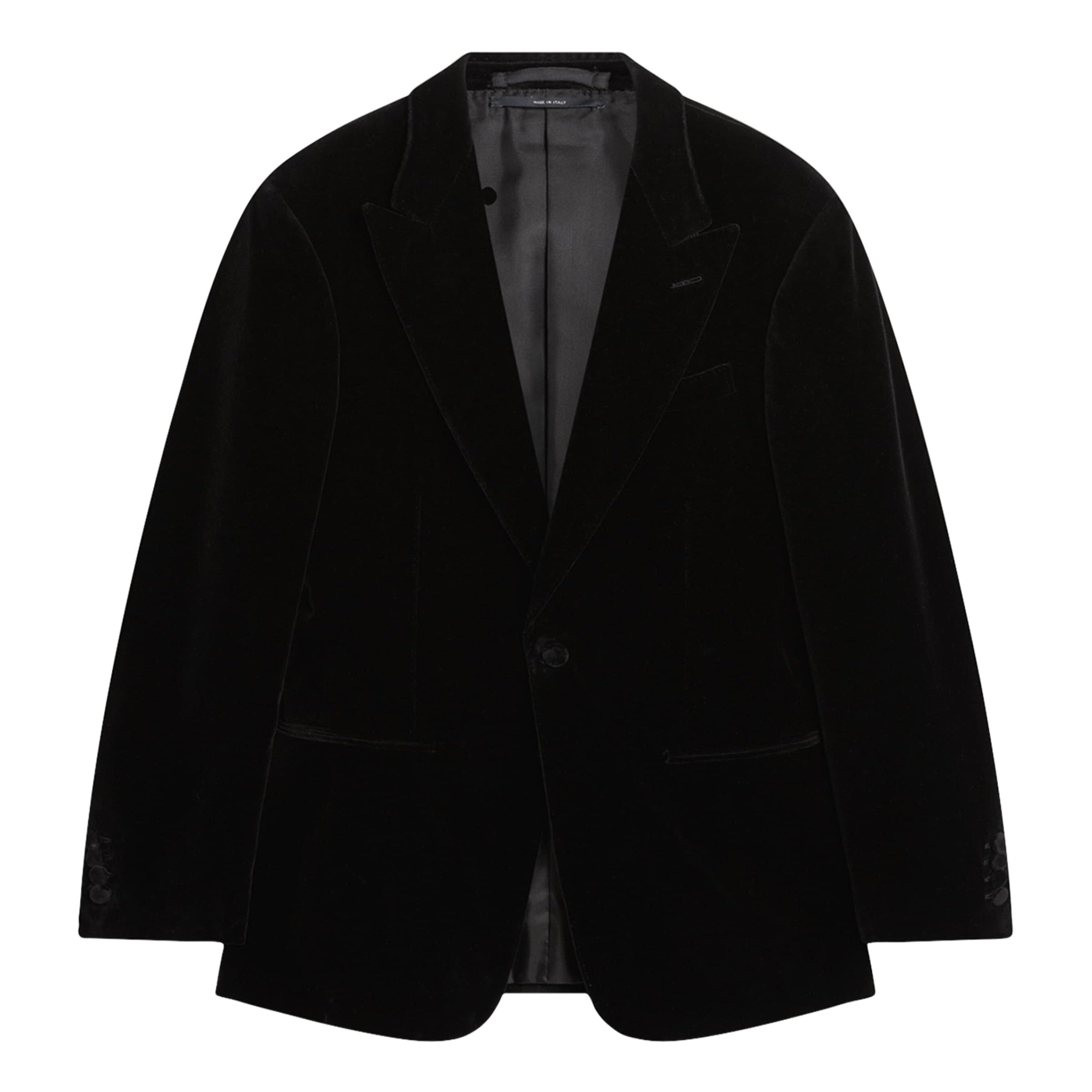Supima Cotton Velvet Evening Suit Jacket