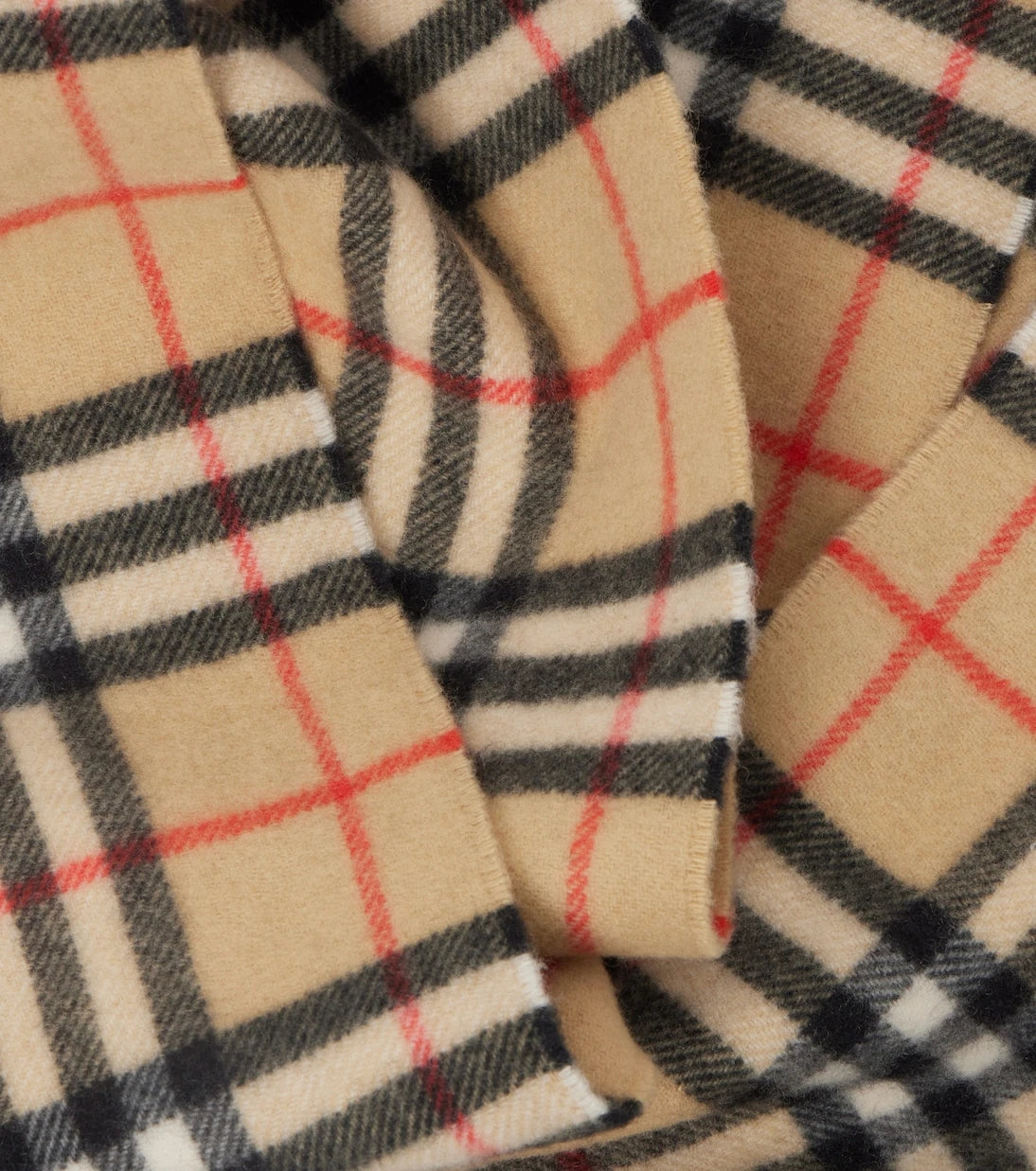 Burberry - Burberry Check cashmere scarf