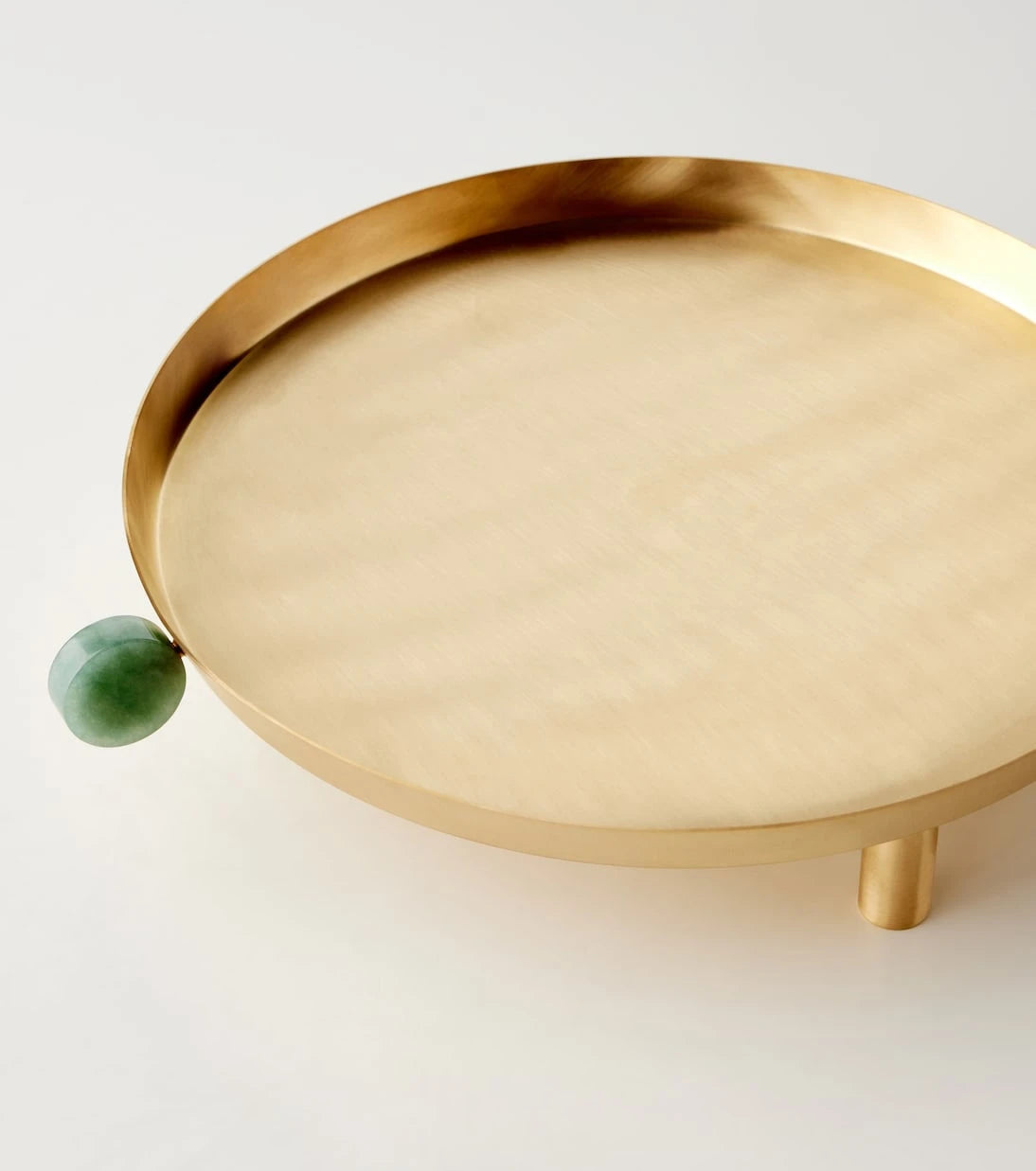Natalia Criado - Embellished gold-plated tray