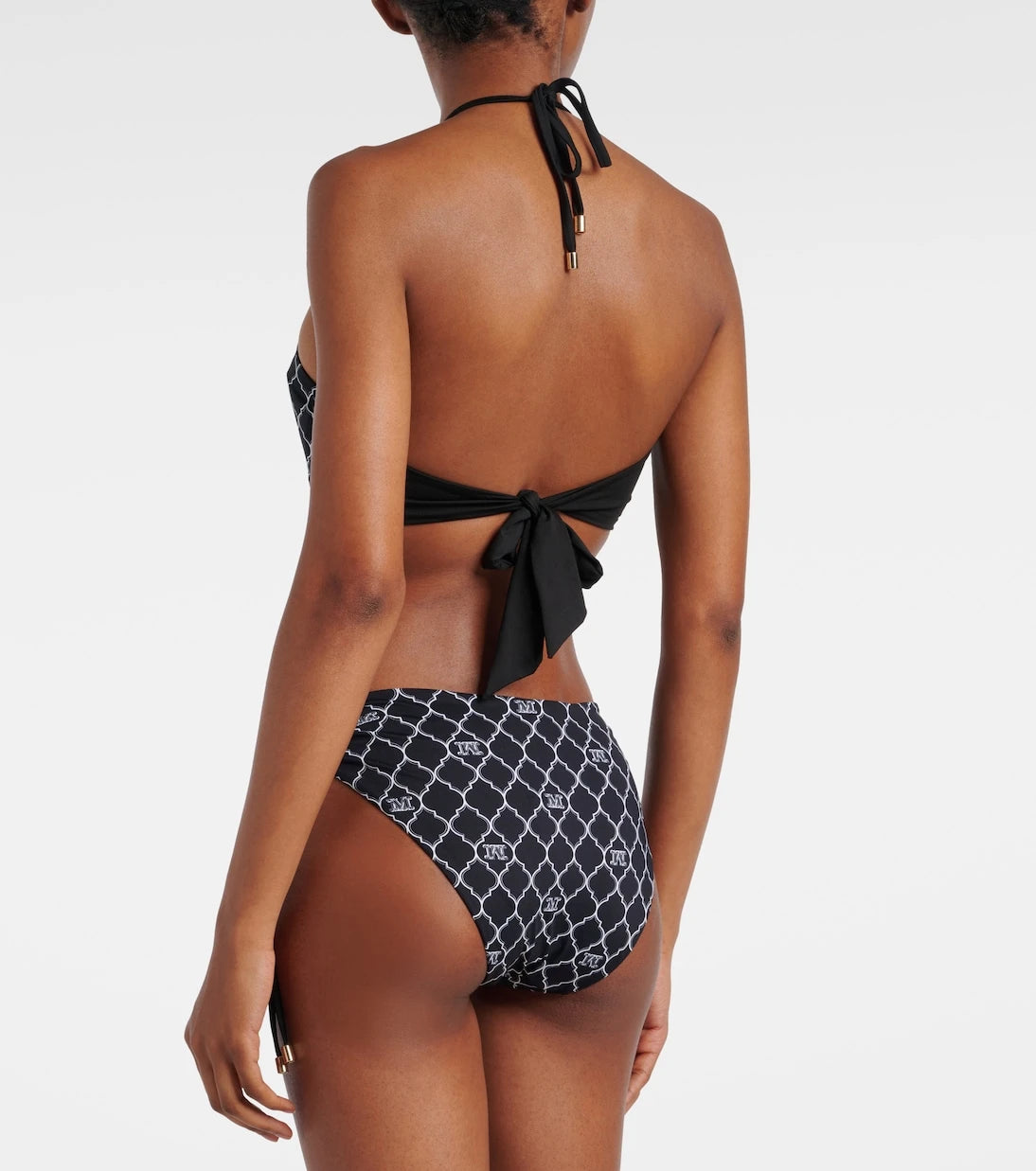 Max Mara - Anna printed halterneck bikini top