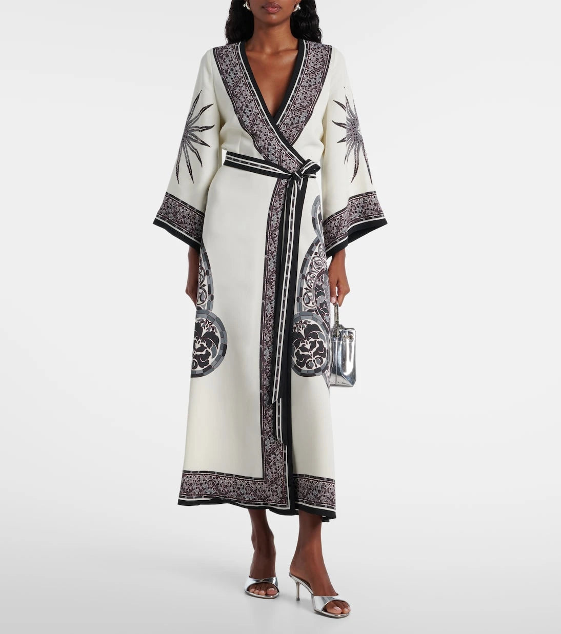 La DoubleJ - Printed wrap dress