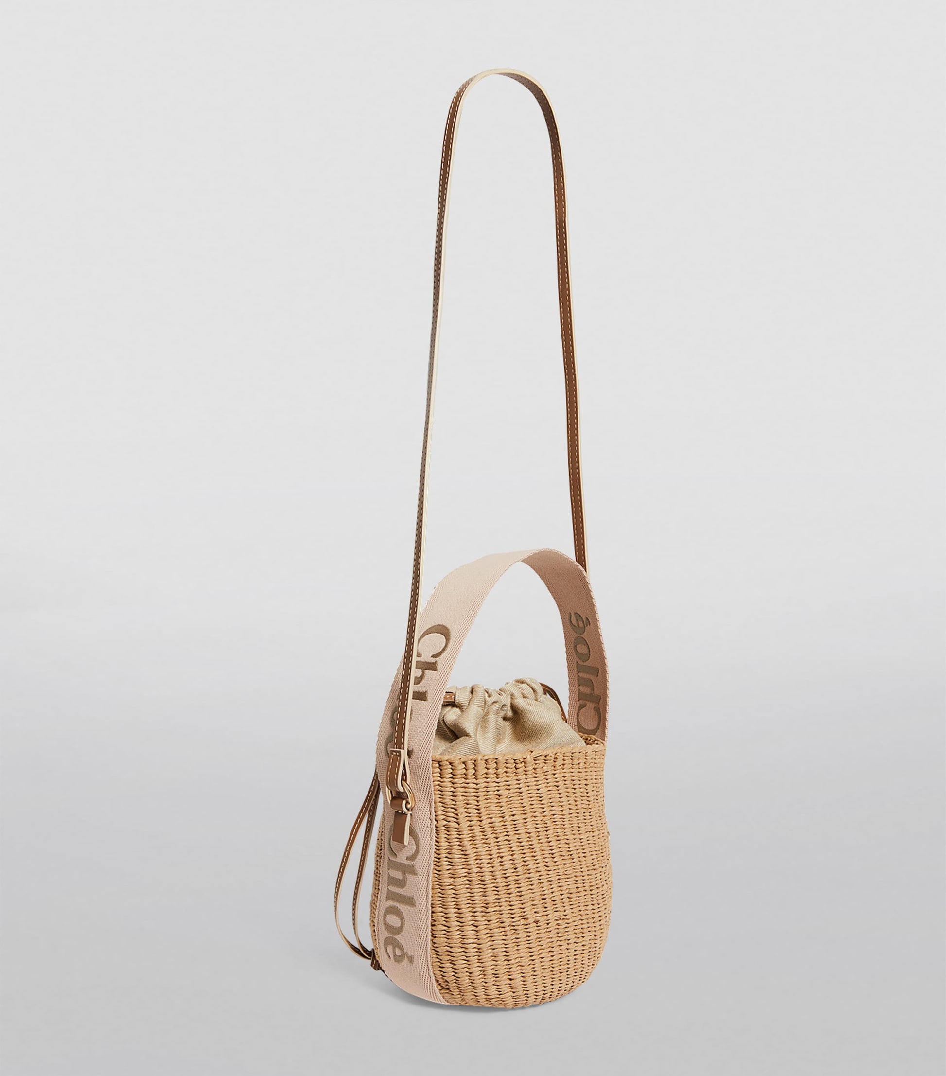 Chloé Nude Small Woody Basket Bag