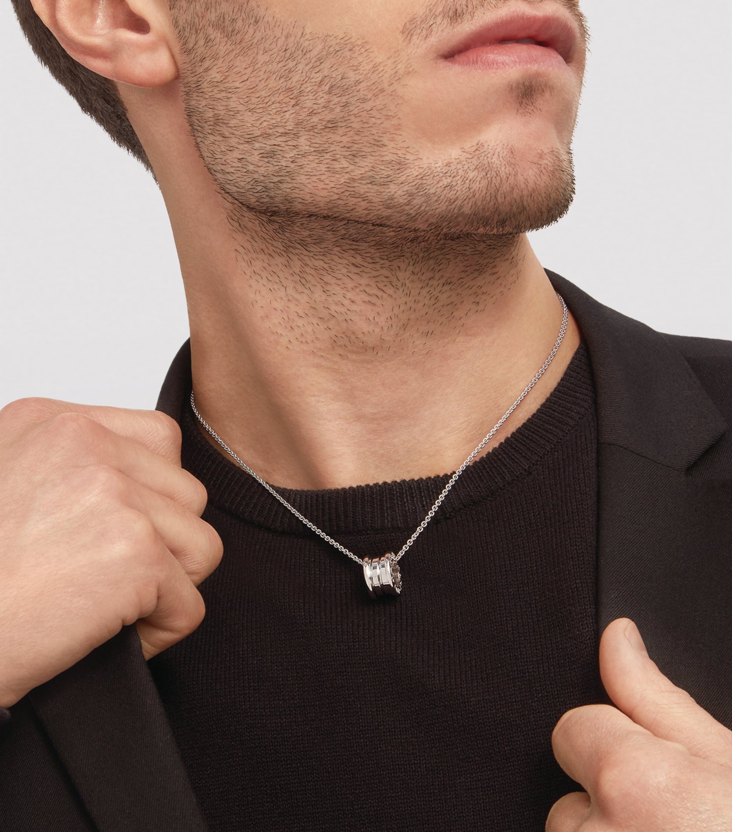 White Gold B.zero1 Pendant