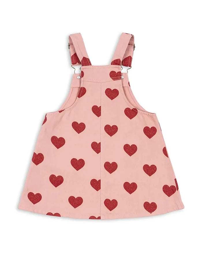 Konges Sløjd MAGOT OVERALL DRESS GOTS Çocuk Pamuk Elbise