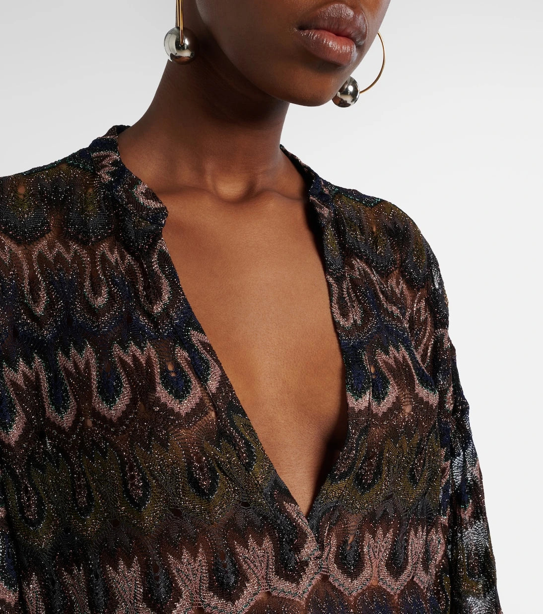 Missoni - Lamé blouse