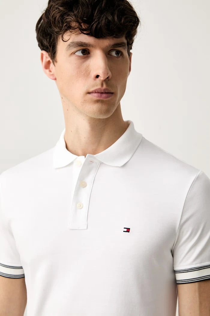 Tommy Hilfiger erkek pamuklu polo tişört