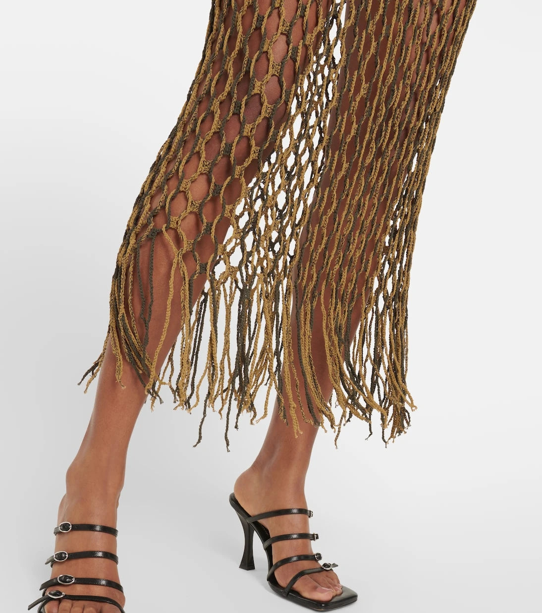 Dion Lee - Fishnet maxi skirt