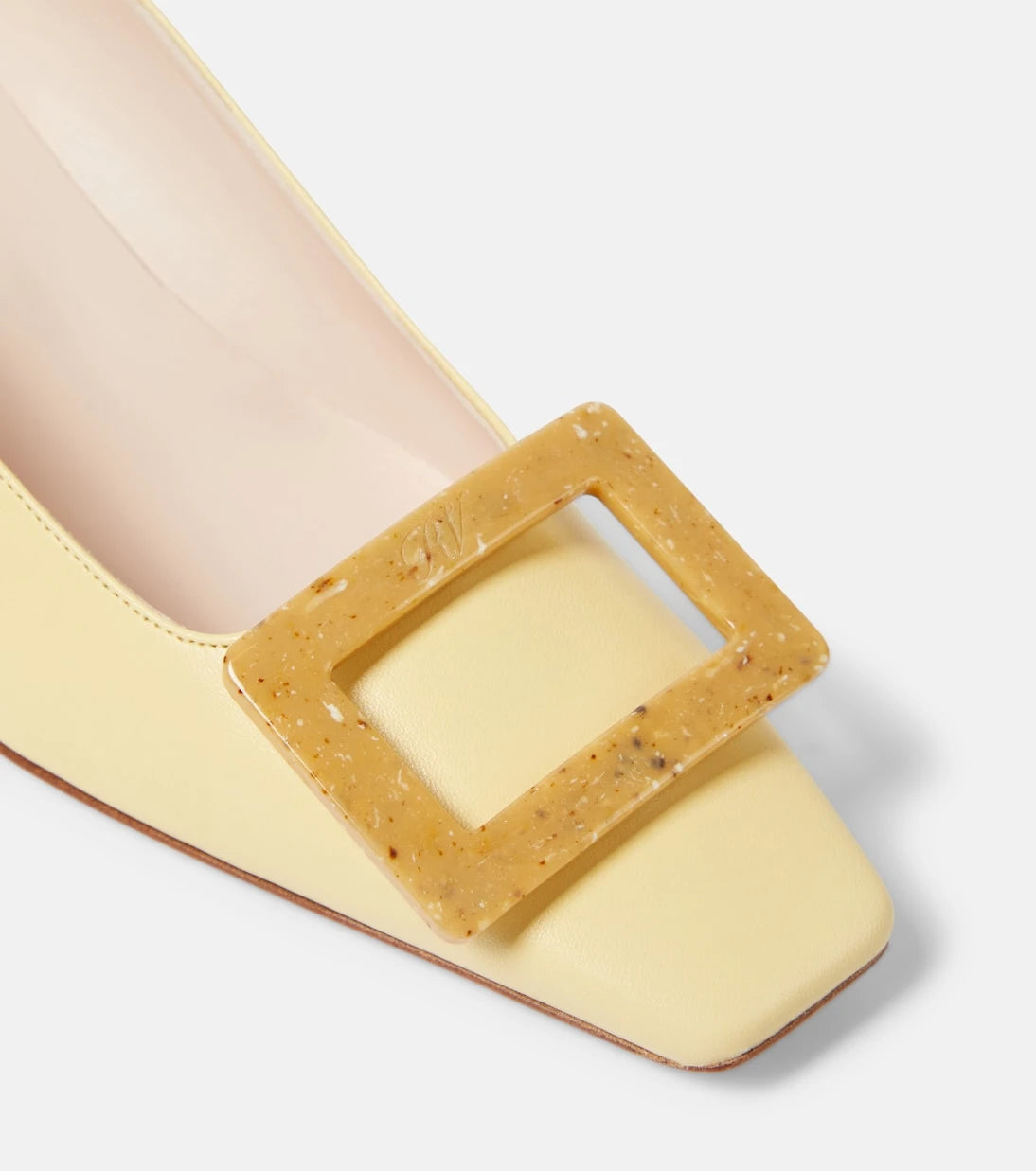 Roger Vivier - حذاء "بيل فيفييه 45" الجلدي بكعب عالٍ
