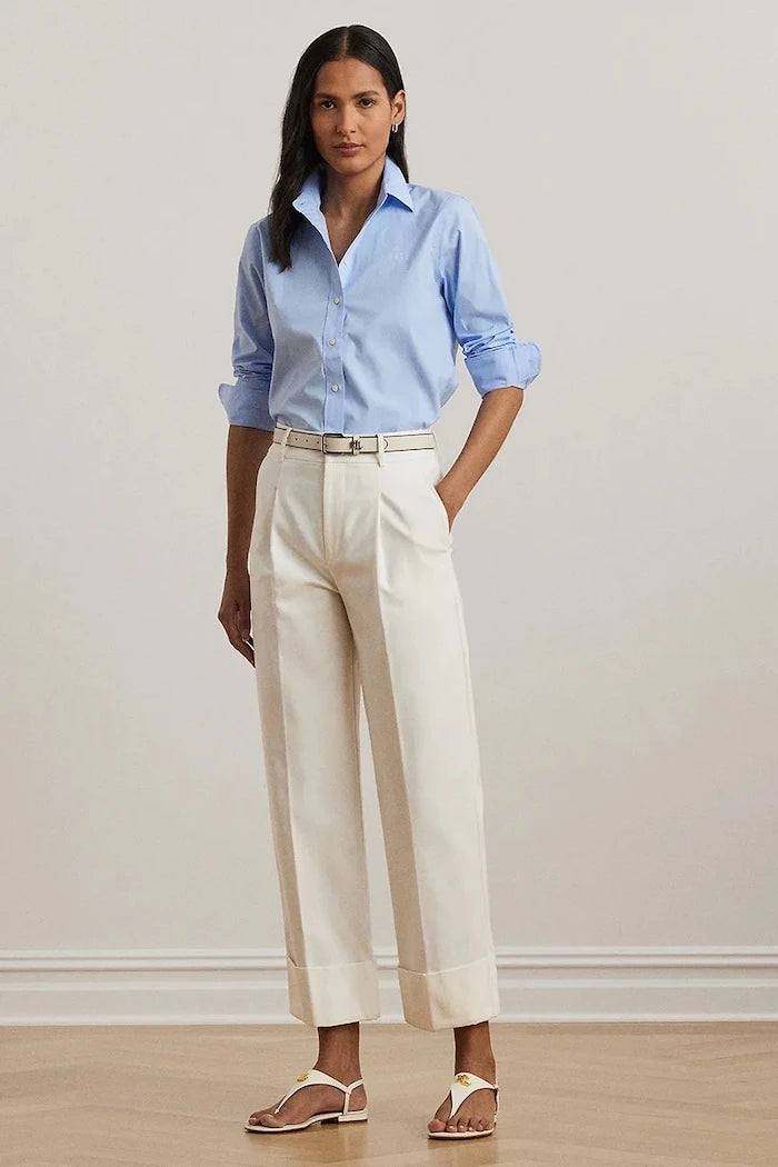 Памучна риза Lauren Ralph Lauren