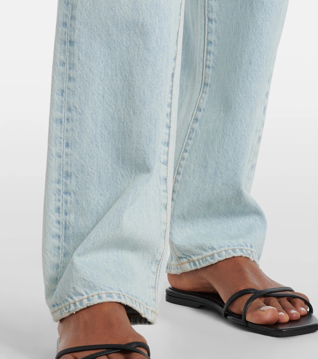Slvrlake - London high-rise straight jeans