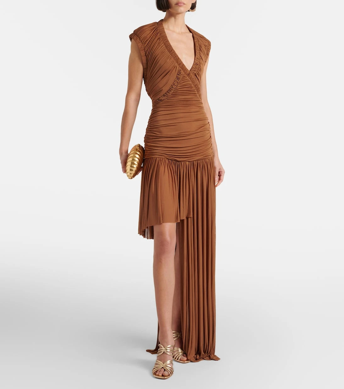 Christopher Esber - Theron draped ruched gown