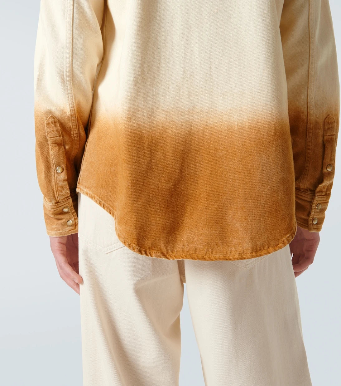 Alanui - Bright Hues printed denim shirt