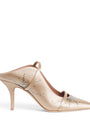 Satin Embellished Maureen Heeled Mules 70