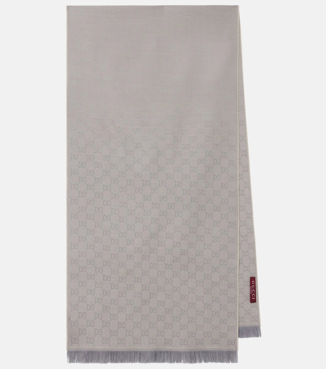 Gucci - GG jacquard wool scarf
