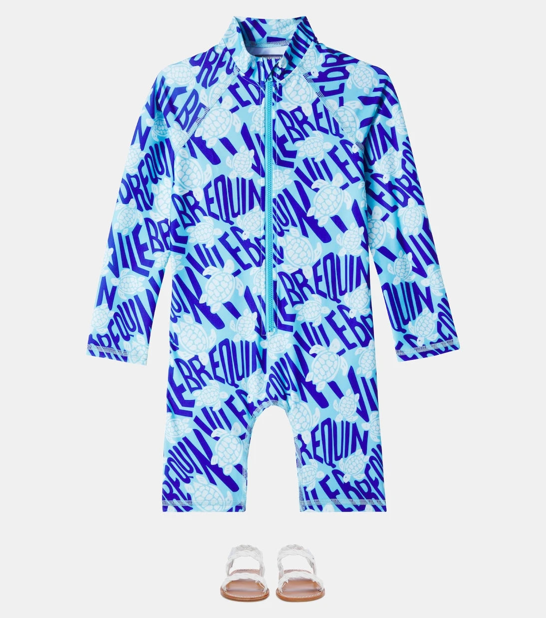 Vilebrequin Kids - Guppy printed rashguard swimsuit