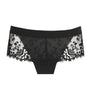 Simone Perele Black Embroidered Wish Shorty Briefs