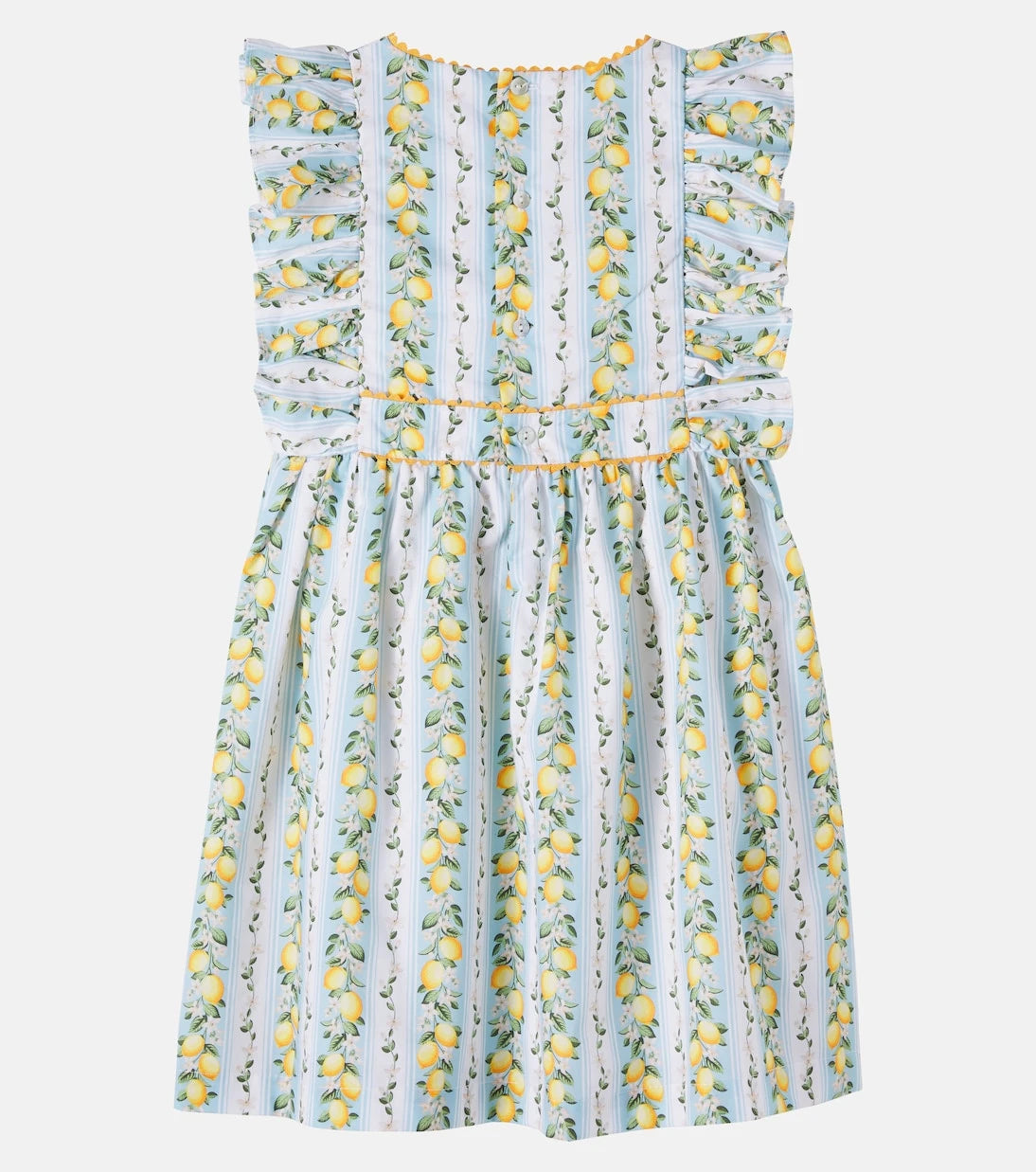 La Coqueta - Limon printed cotton dress